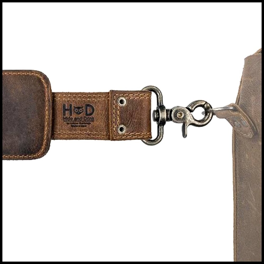 Adjustable Leather Strap Replacement For Messenge… - image 3